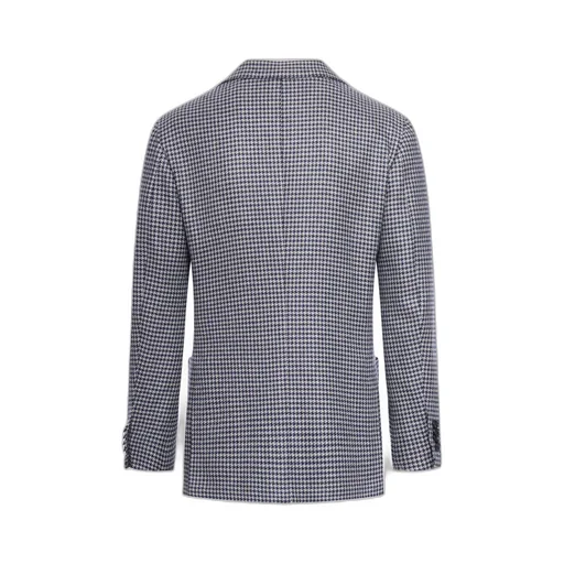 Houndstooth-Print Blazer