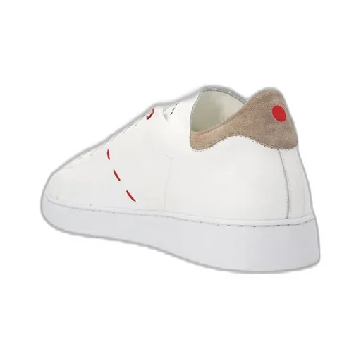 Logo Embroidered Lace-Up Sneakers