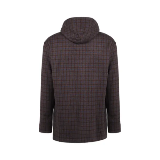 Luca Virgin Wool Button-Up Overshirt