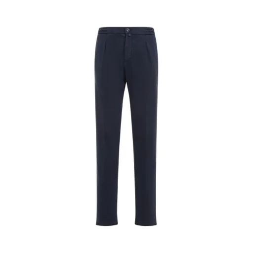 Pleated Detail Straight Leg Trousers