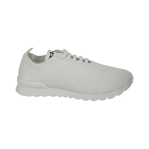 Logo-Embroidered Knit Sneakers