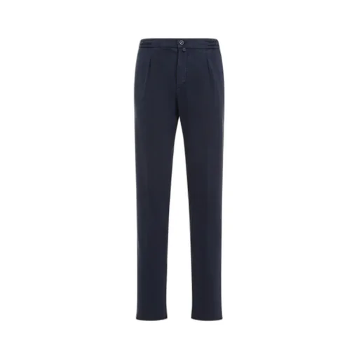 Pleated Detail Straight Leg Trousers