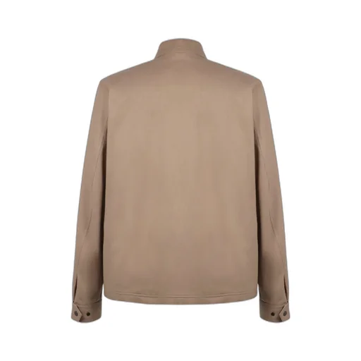 Knitted Button-Up Overshirt