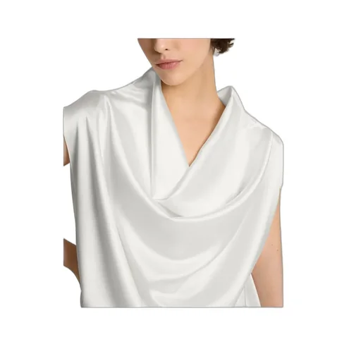 Draped Collar Top