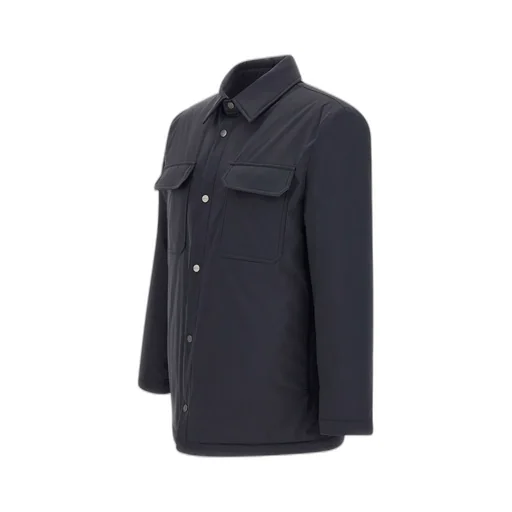 Buttoned Padded Jacket