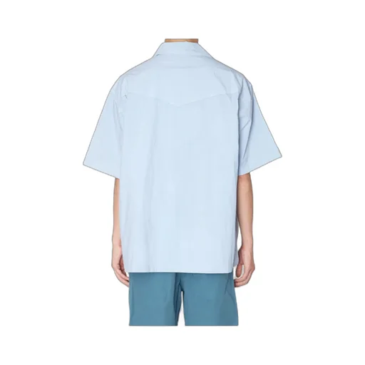 Concealed Button Fastening Shirt