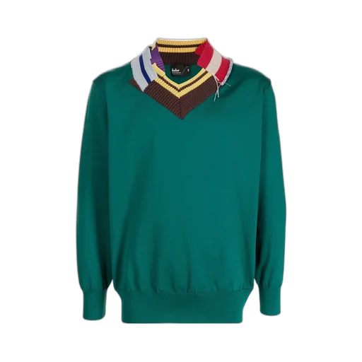 V-Neck Knitted Pullover