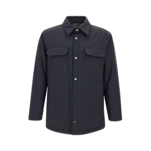 Buttoned Padded Jacket
