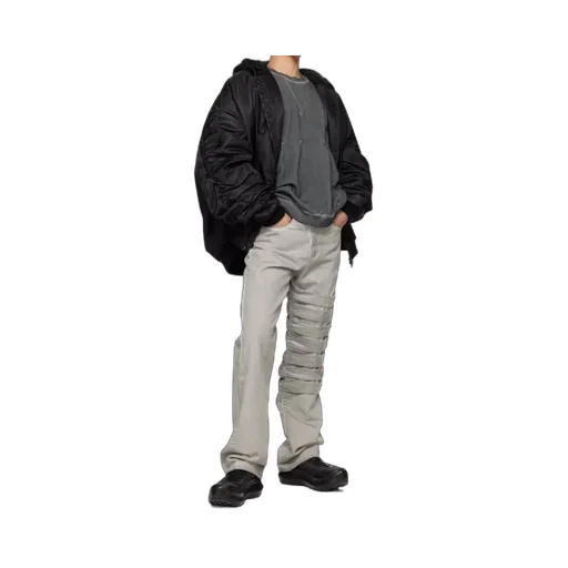 Round-Collar And Long-Sleeved Sweater