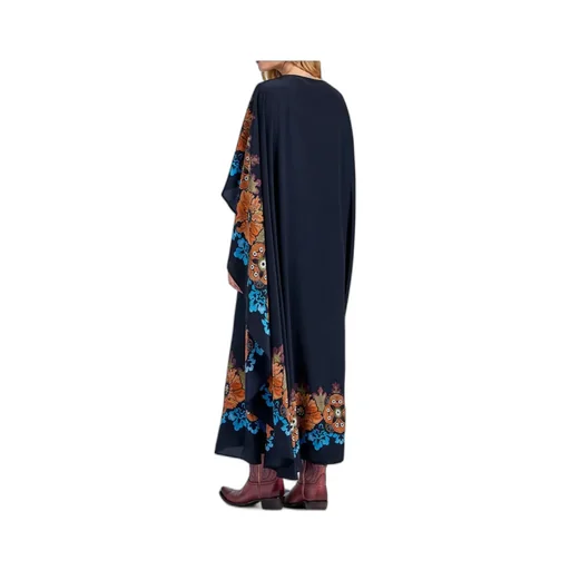 Floral-Print Midi Day Dress