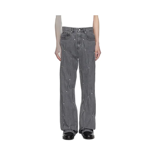 Multi Rivet Jeans