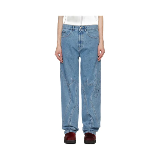 Panelled Jeans