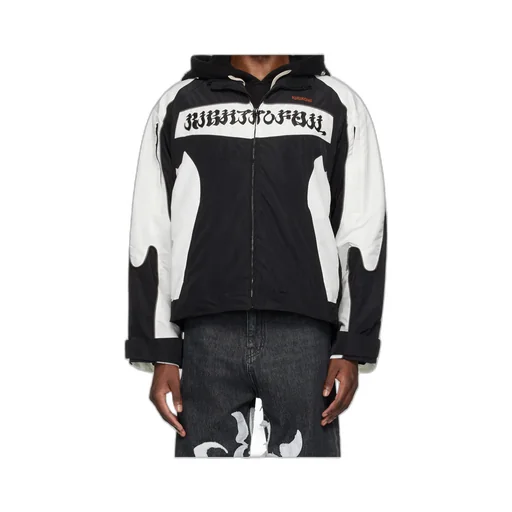 Logo Embroidered Rider Jacket