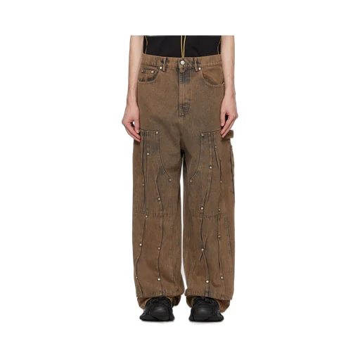 Multi-Rivet Jeans