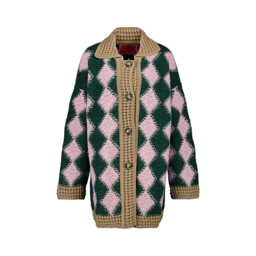Diamond Pattern Cardigan
