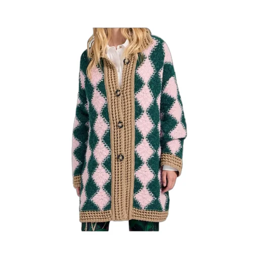 Diamond Pattern Cardigan