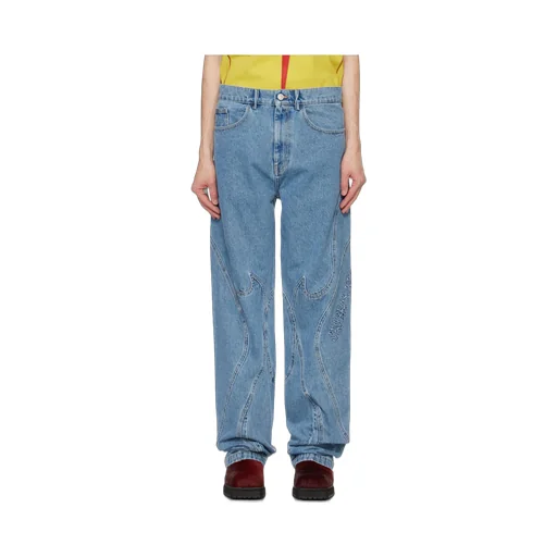 Panelled Jeans