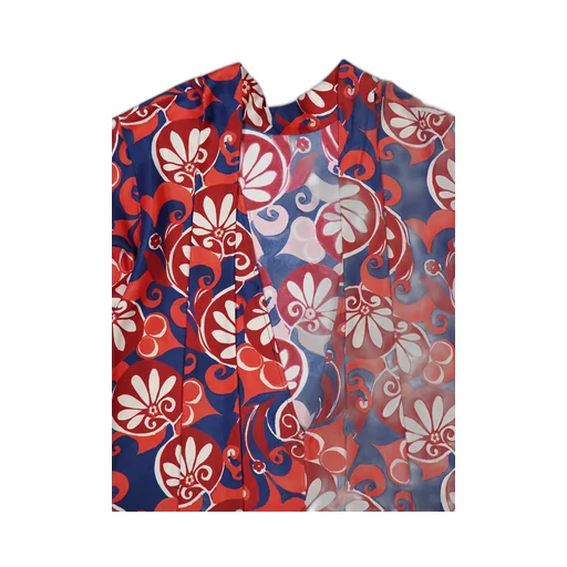 Magnifico Moonflower-Print Silk Dress