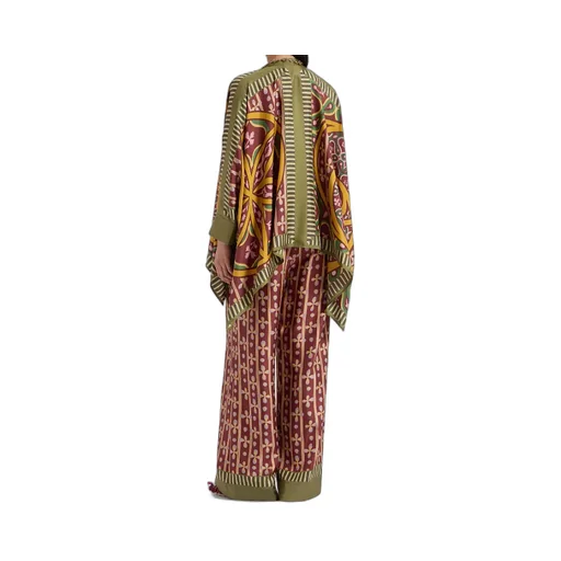 Graphic-Print Palazzo Pants