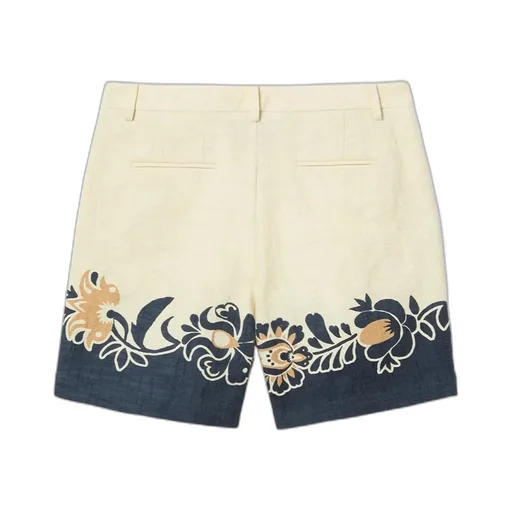 Floral-Print Shorts