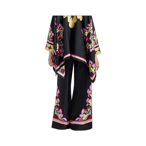 Floral-Print Trousers