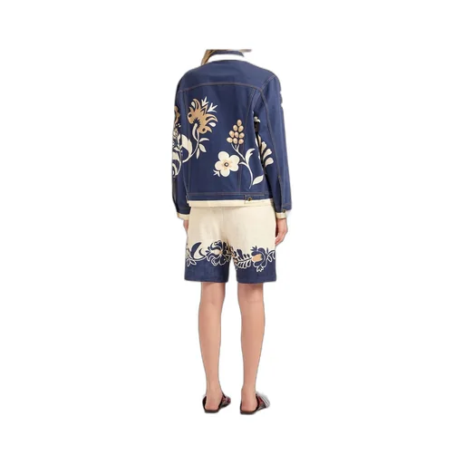 Floral-Print Shorts