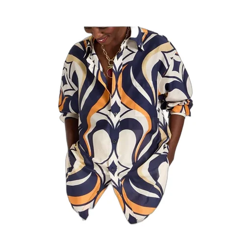 Better Than Your Boyfriend's Abstract-Print Shirt