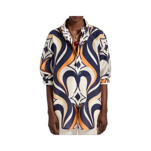 Better Than Your Boyfriend's Abstract-Print Shirt