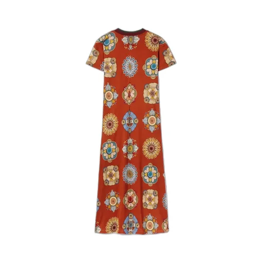 Floral-Print Swing Dress