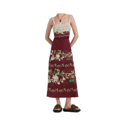 Slip-Around Midi Dress