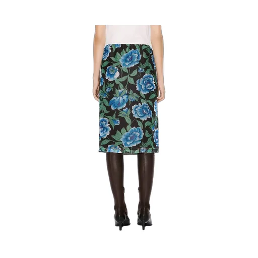 Kenzo Peonies Skirt