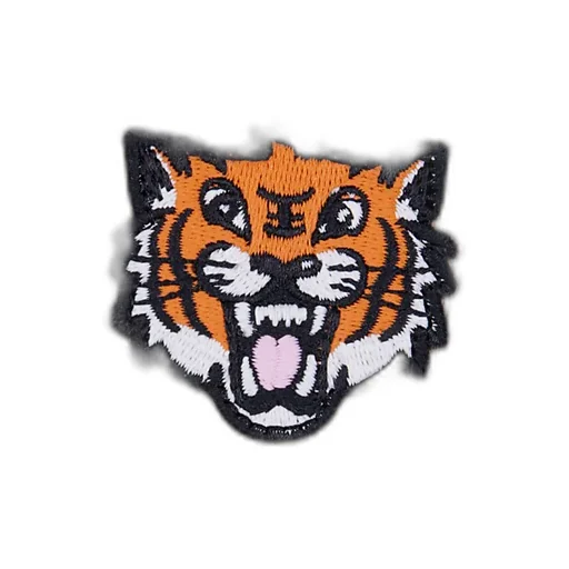 Happy Tiger Embroidered Sweatshirt