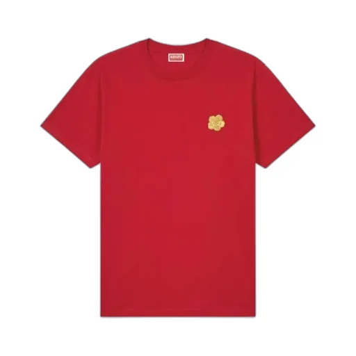 Boke Flower Embroidered Slim T-Shirt