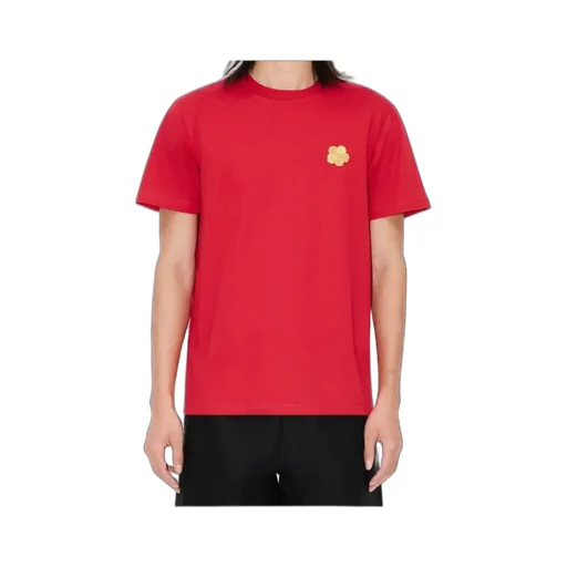 Boke Flower Embroidered Slim T-Shirt
