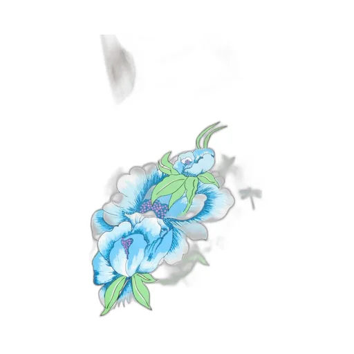 Peonies Printed Crewneck T-Shirt