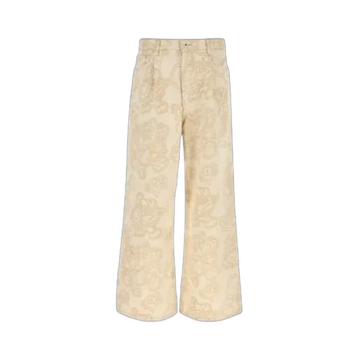 Denim Wide-Leg Jeans