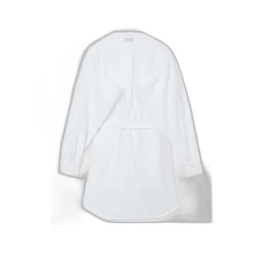 Shirt Dress With Kimono Sleeves In Oxford Cotton