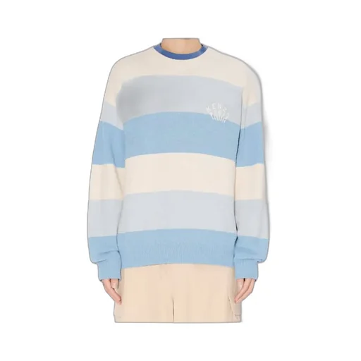 Embroidered Stripes Jumper