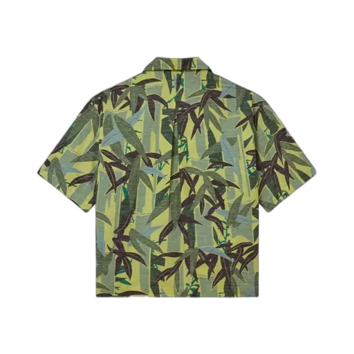 Chiku-Rin Camo Hawaiian Short Sleeved Shirt