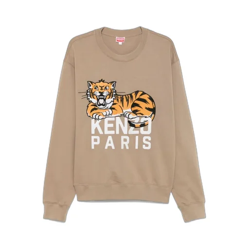 Happy Tiger Crewneck Sweatshirt