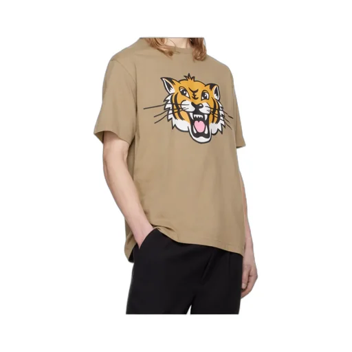 Happy Tiger T-Shirt In Cotton