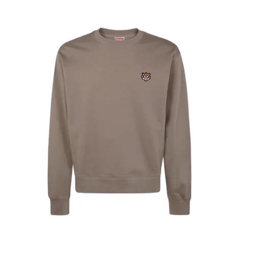 Happy Tiger Embroidered Sweatshirt