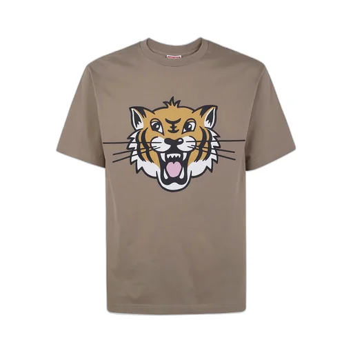 Happy Tiger T-Shirt In Cotton