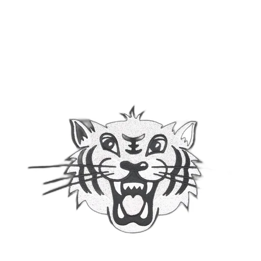 Tiger Embroidered Crewneck Sweatshirt