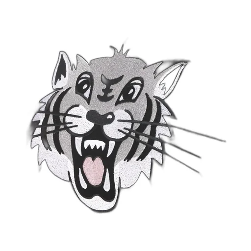Tiger Embroidered Crewneck Sweatshirt