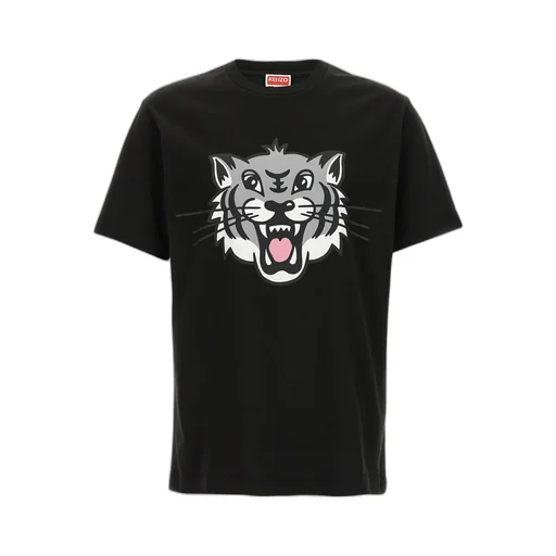 Happy Tiger Crewneck T-Shirt