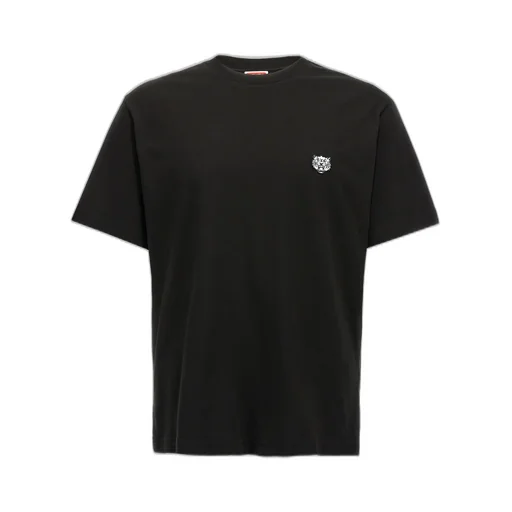 Lucky Tiger Embroidered Crewneck T-Shirt