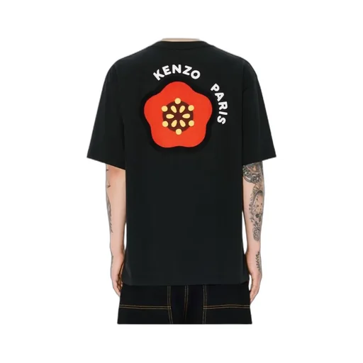 Pop-Embroidered Oversized T-Shirt