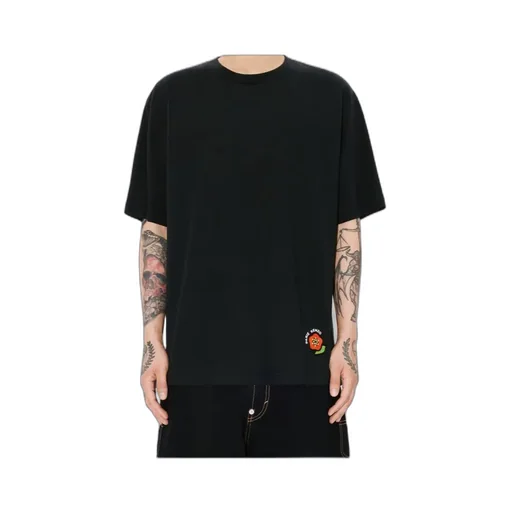 Pop-Embroidered Oversized T-Shirt