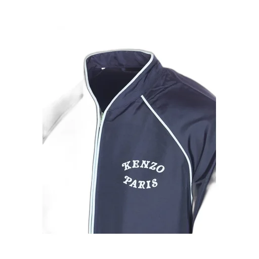 Logo Printed Zip-Up Jacket